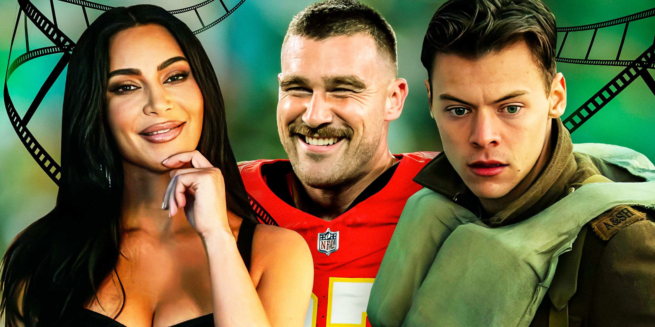 Travis Kelce, Harry Styles in Dunkirk, Kim Kardashian in AHS