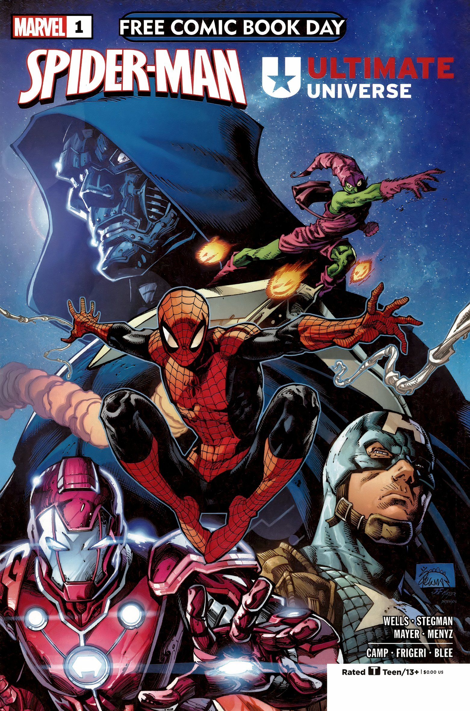 Capa do Homem-Aranha do Ultimate Universe