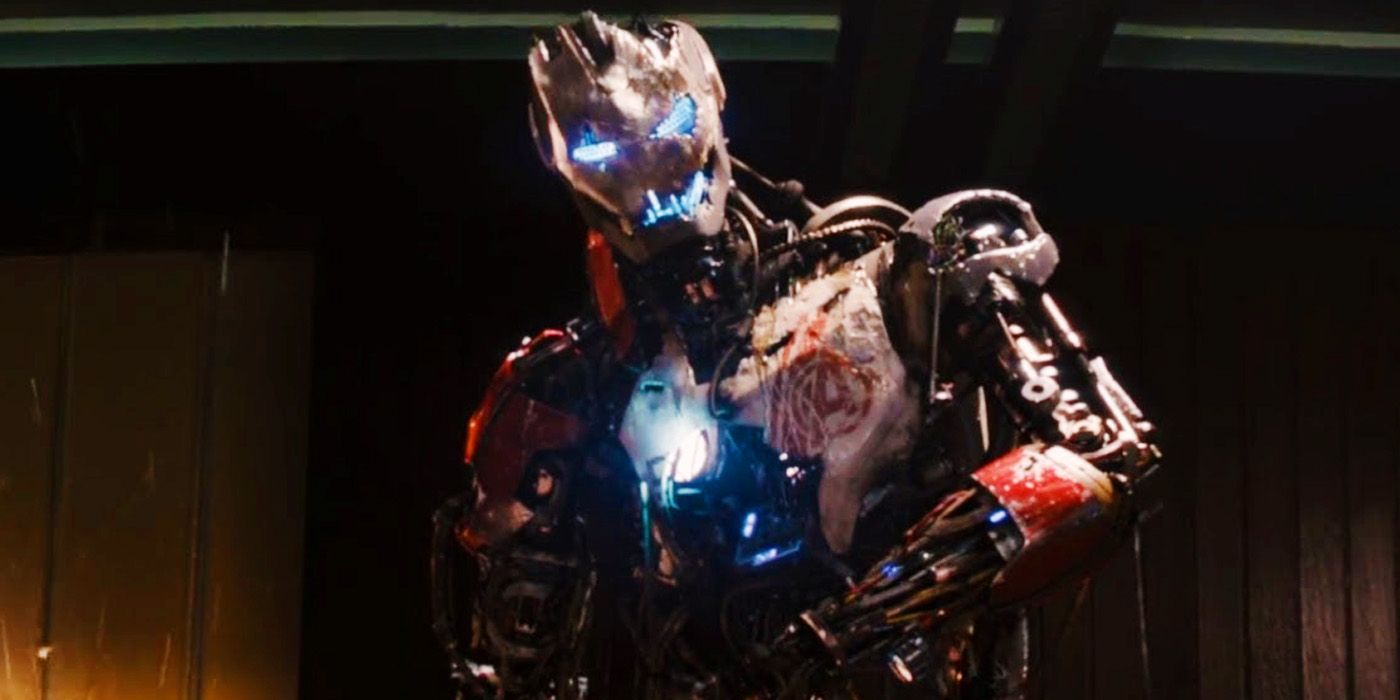 Ultron's first body in Avengers Age of Ultron