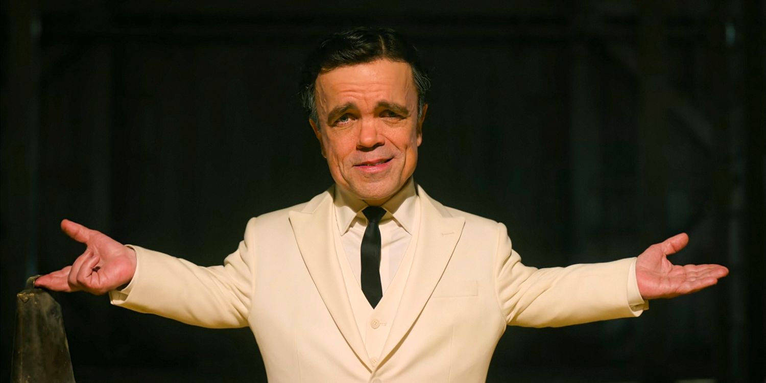 Peter Dinklage sebagai Harry Friendly di Unfrosted: The Pop-Tart Story