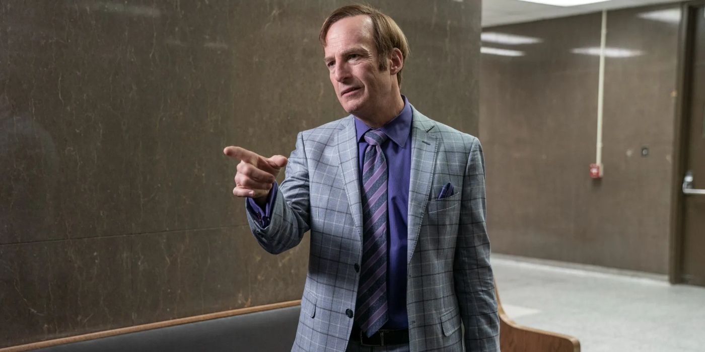 Bob Odenkirk as Saul Goodman in the Breaking Bad spinoff Better Call Saul