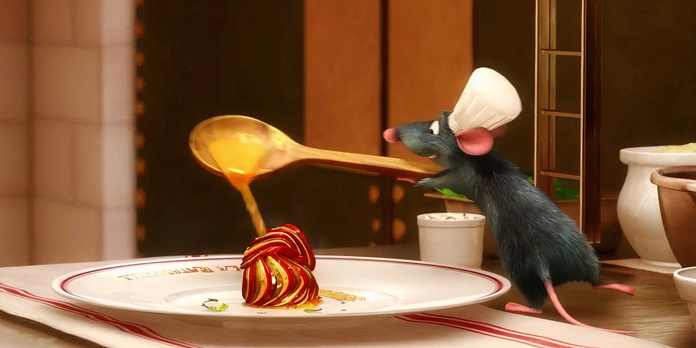 Remy making Ratatouille in Ratatouille