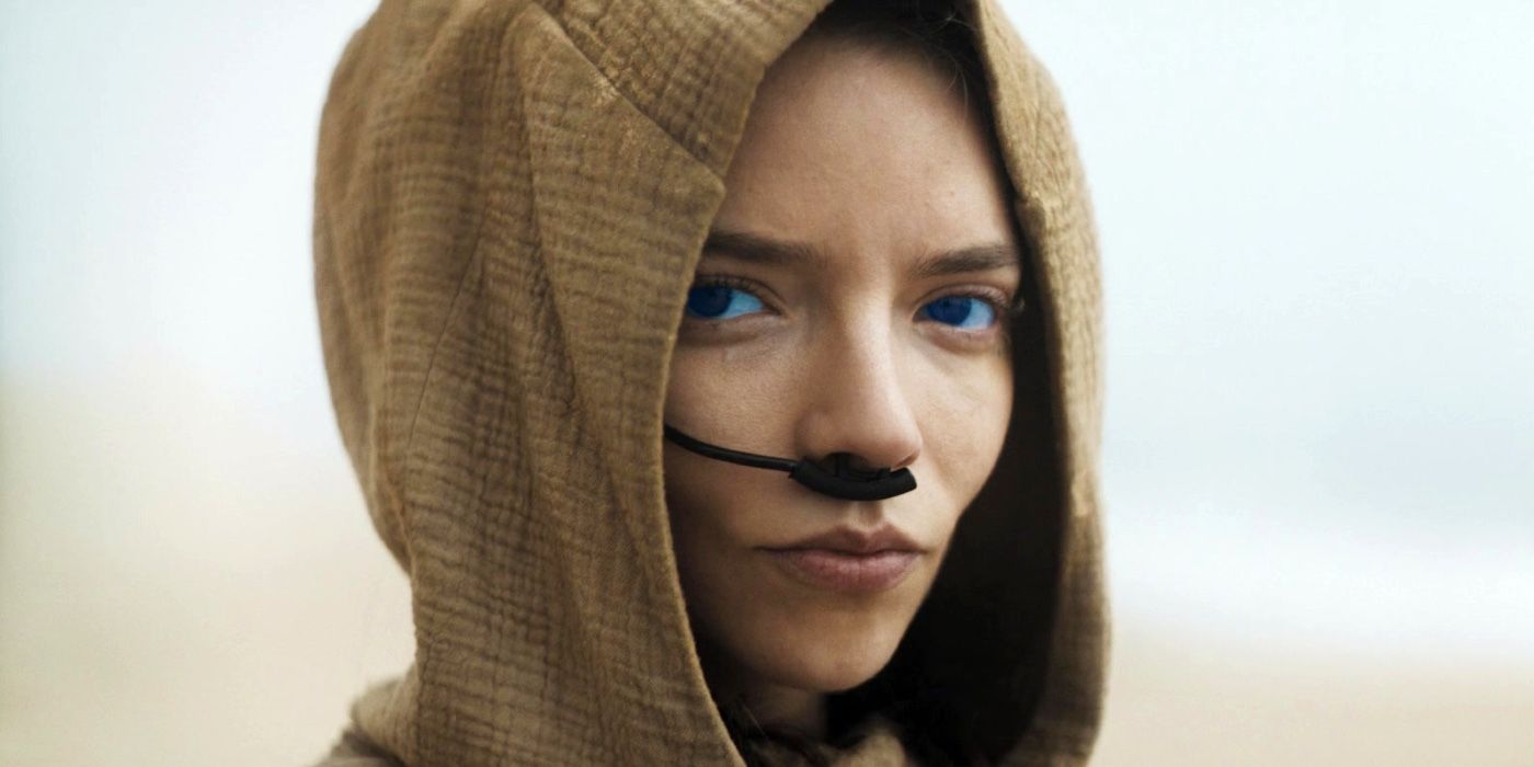 Anya Taylor-Joy como Alia Atreides em Duna: Parte Dois