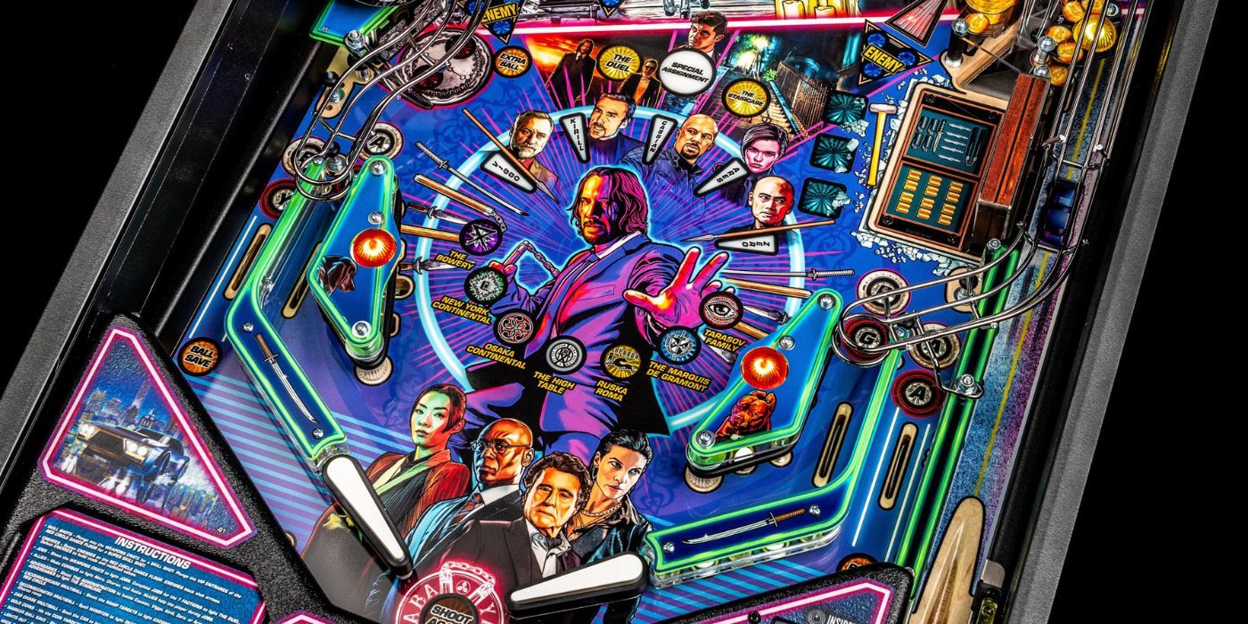 John Wick Pinball Comes With A Piece Of Keanu Reeves' Suit - For A Price