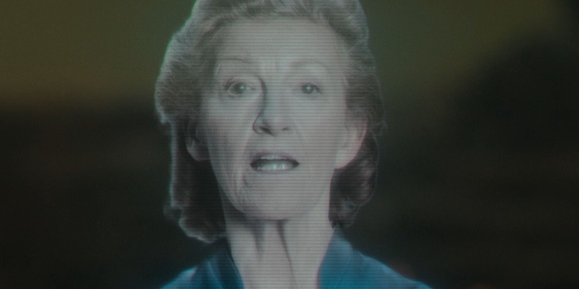 Susan Twist as the Ambulance AI in Doctor Who