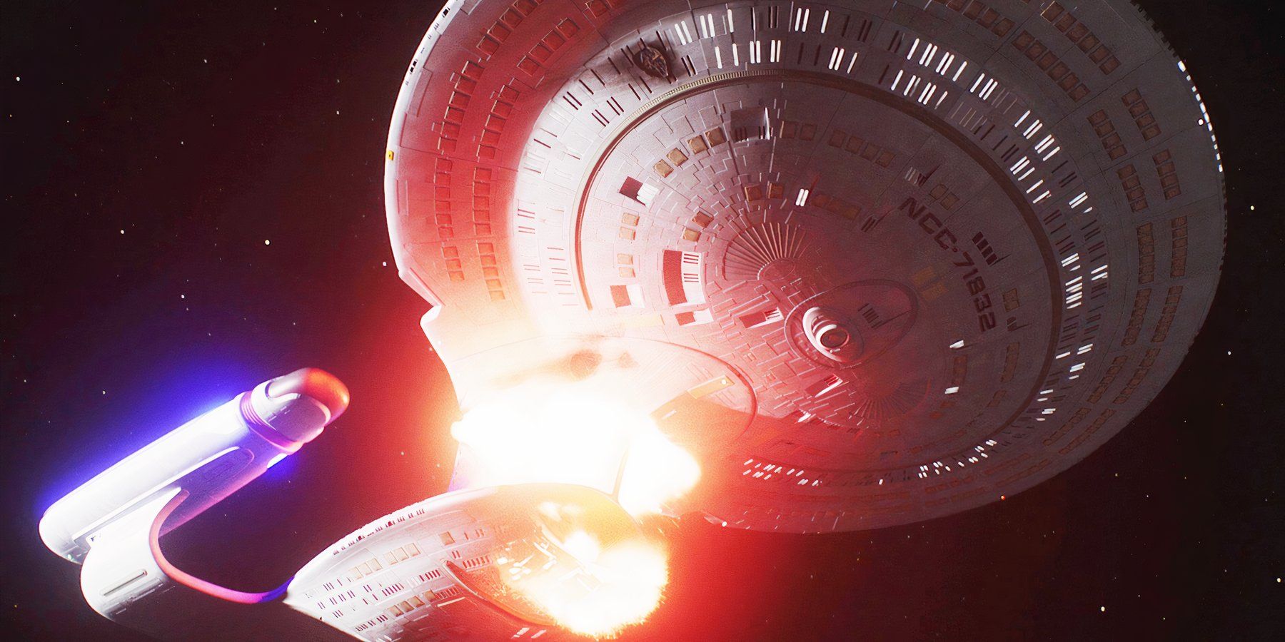 Star Trek: DS9 Blew Up An Enterprise Starship To Make A Point