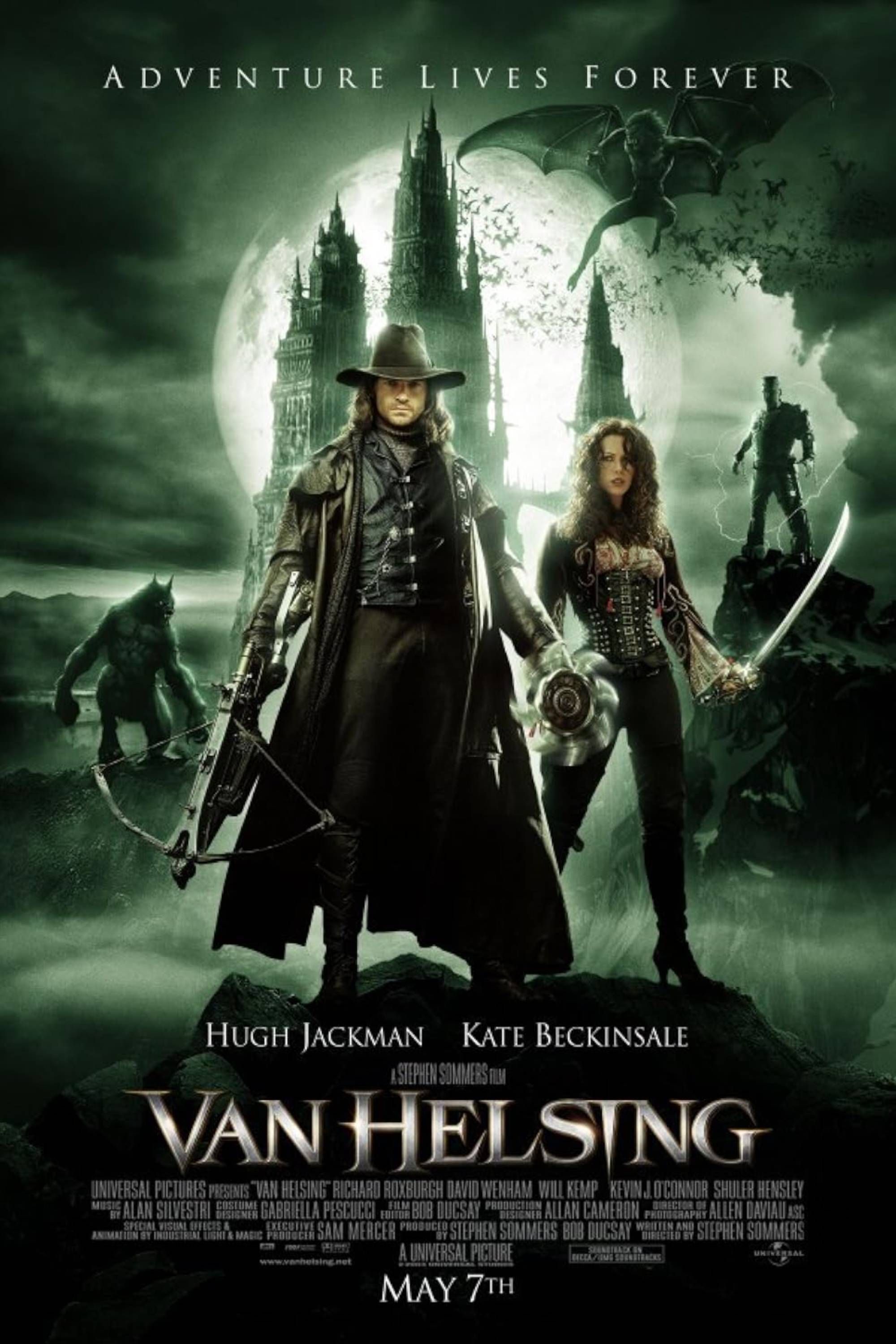 Van Helsing (2004) - Poster - Hugh Jackman & Kate Beckinsale