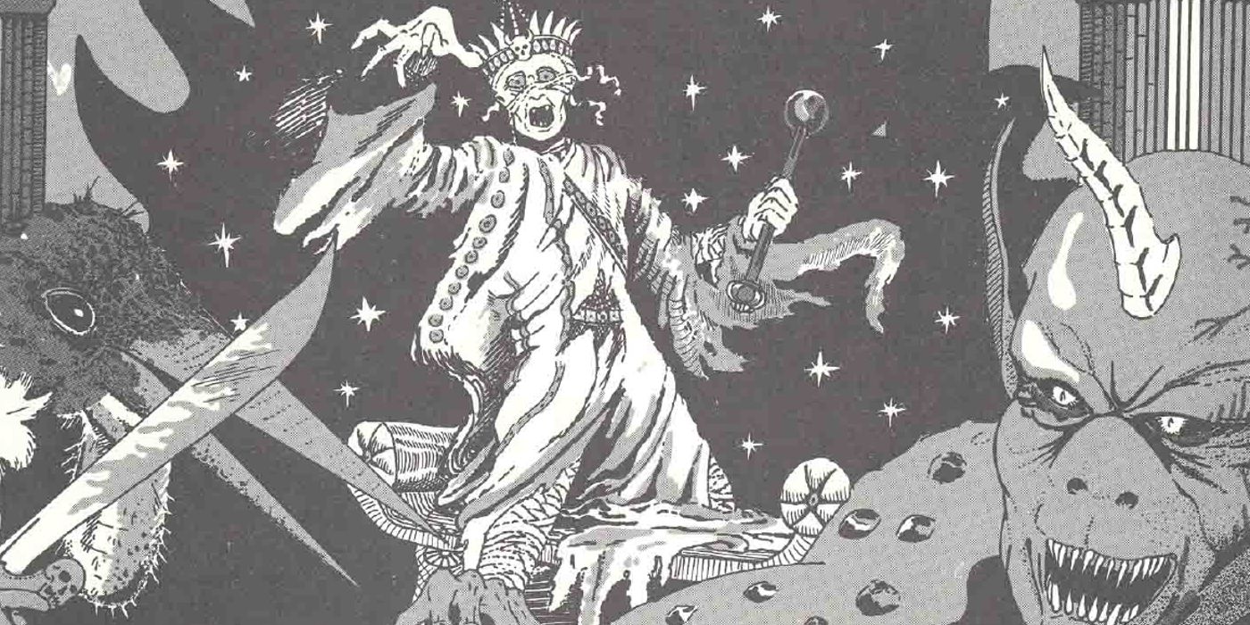 Vecna ​​Eve de Ruin corrige todo lo malo con una campaña clásica de D&D: una imagen de arte interior de la aventura original de la tumba de los horrores