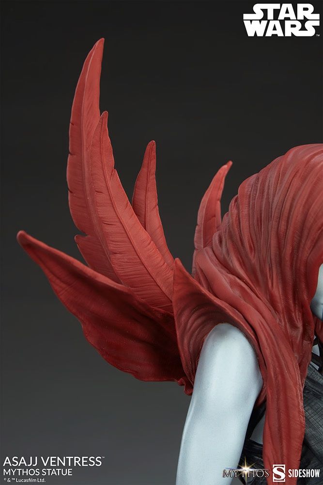 Incredible New Asajj Ventress Statue Captures A Nightsister's Fury