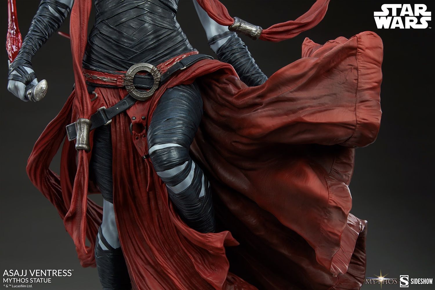 Incredible New Asajj Ventress Statue Captures A Nightsister's Fury