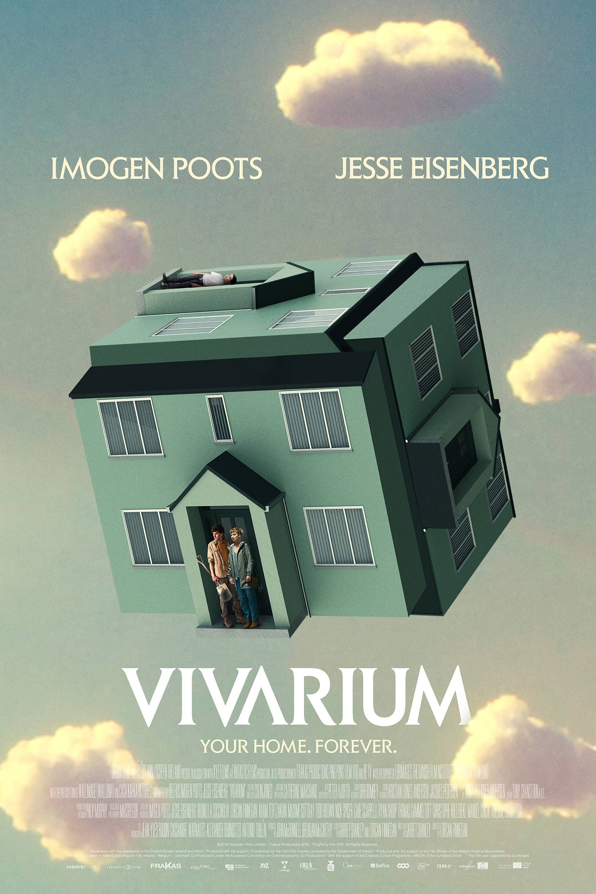 Vivarium (2019) - Poster - House FALLING-1