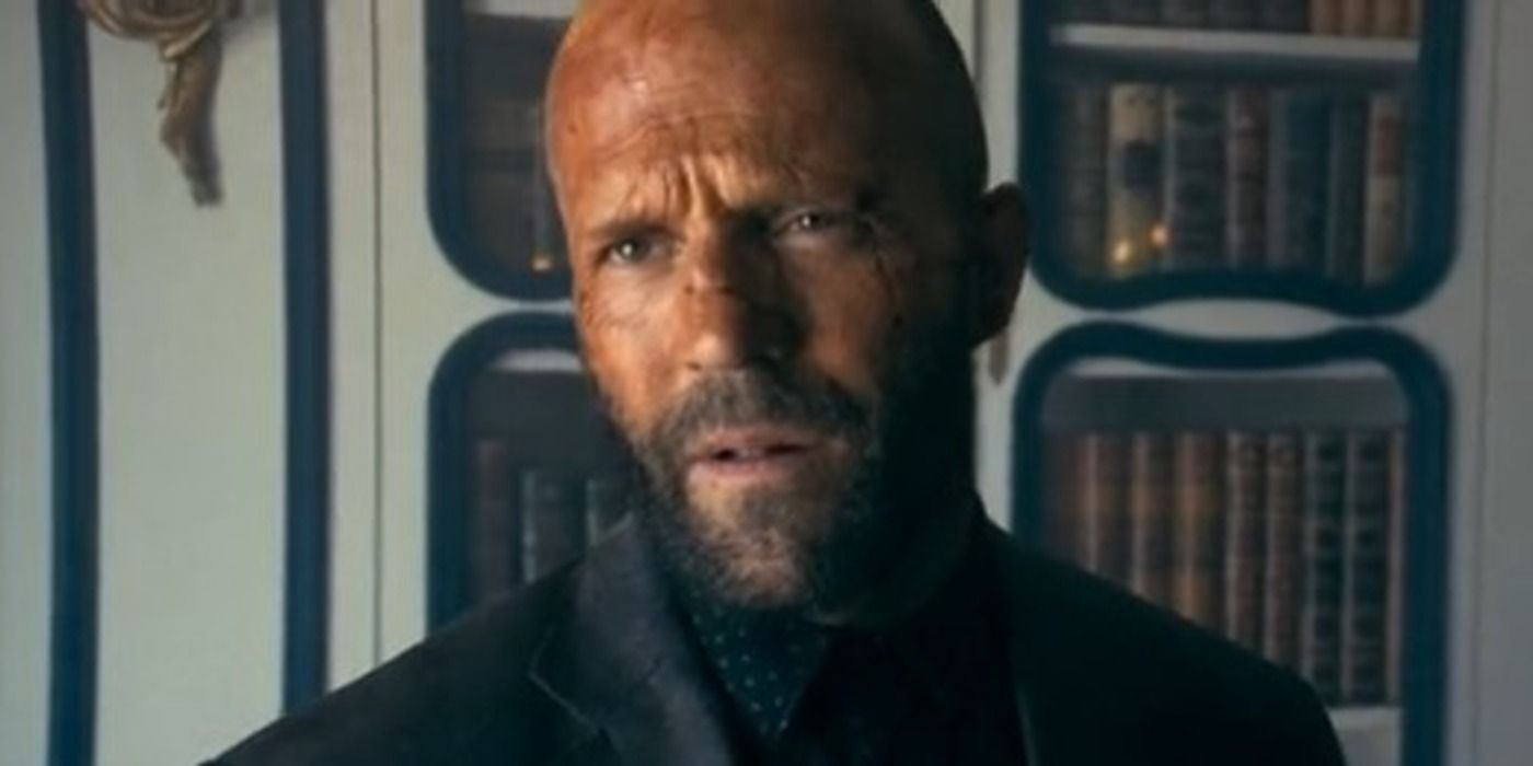 Jason Statham as Adam Clay final confrontation in The Beekeeper (2024)