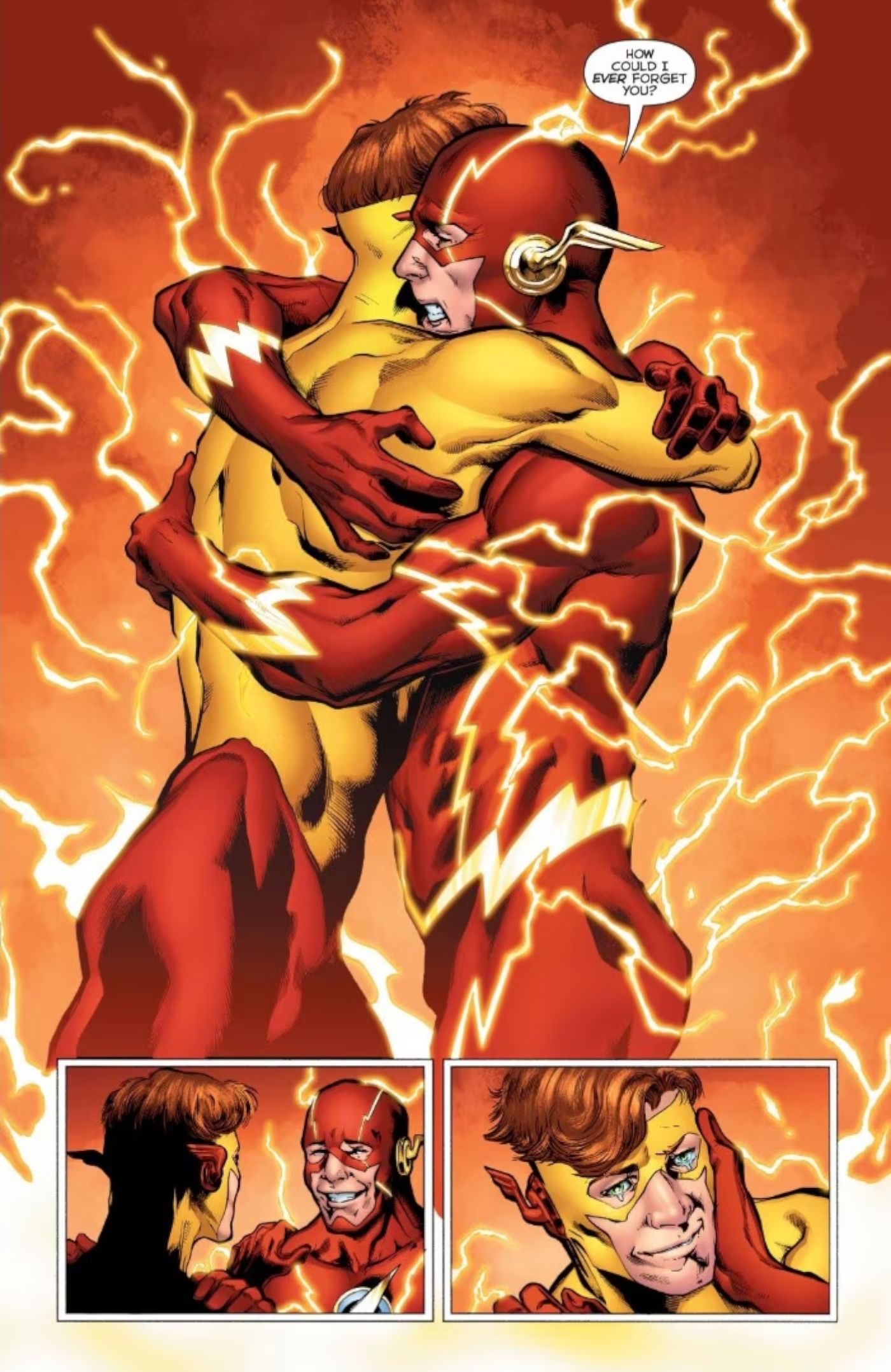 Wally West e Barry Allen se reencontram