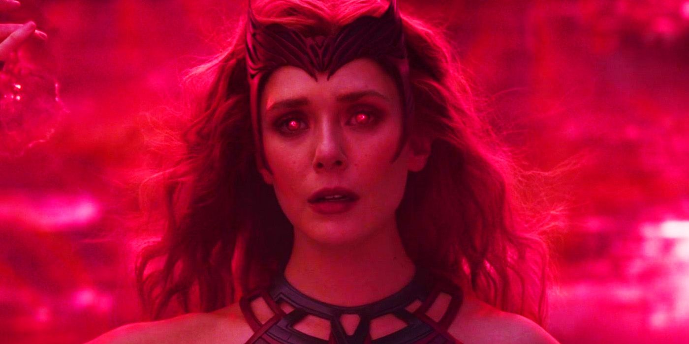 Wanda Maximoff finally becoming the Scarlet Witch in WandaVision