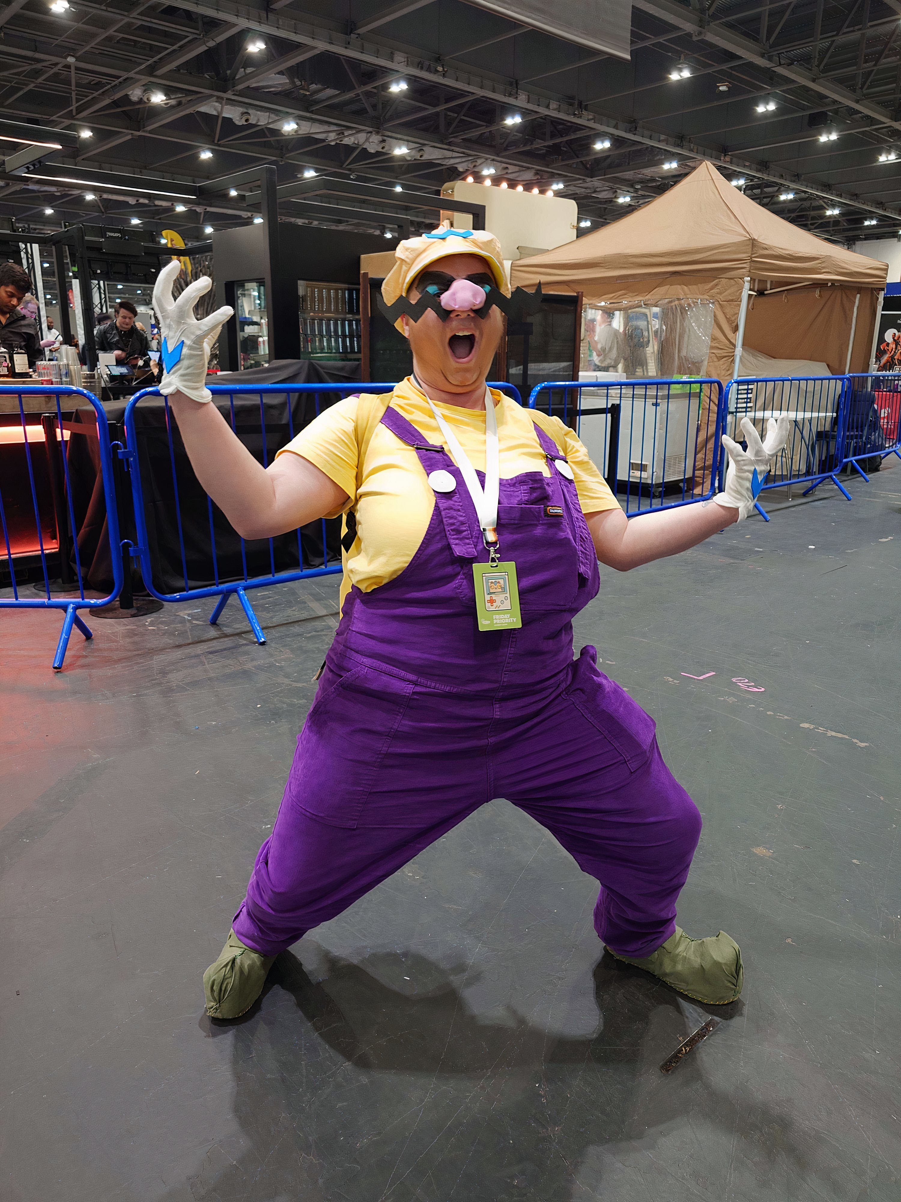 Onyxsonyx as Wario from the Super Mario series