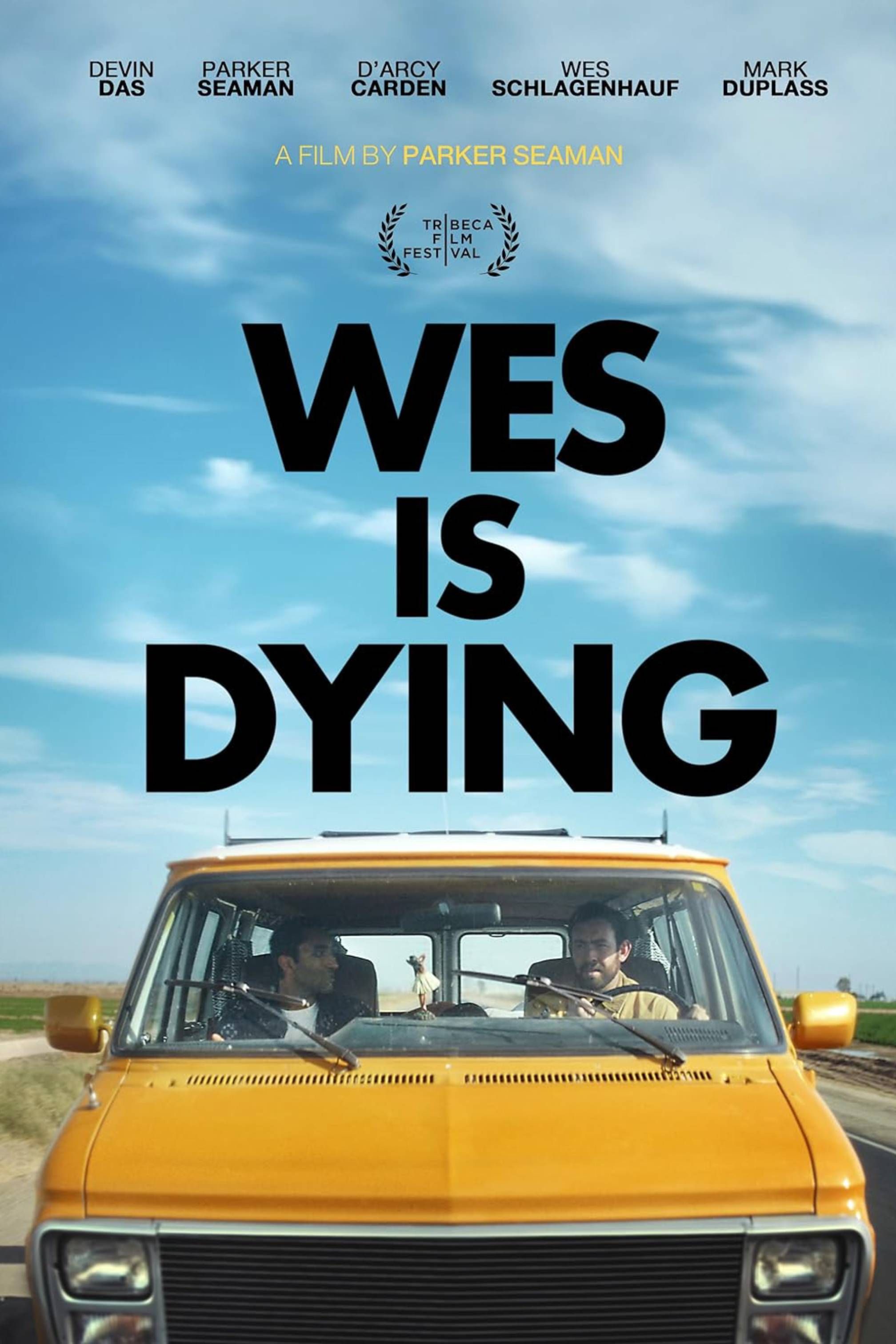 Wes Schlagenhauf Is Dying - Poster - Devin Das &amp; Parker Seaman In A Car