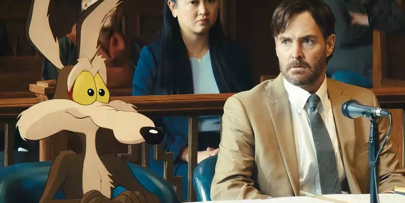 Will Forte represents Wile E Coyote in court in Coyote vs Acme