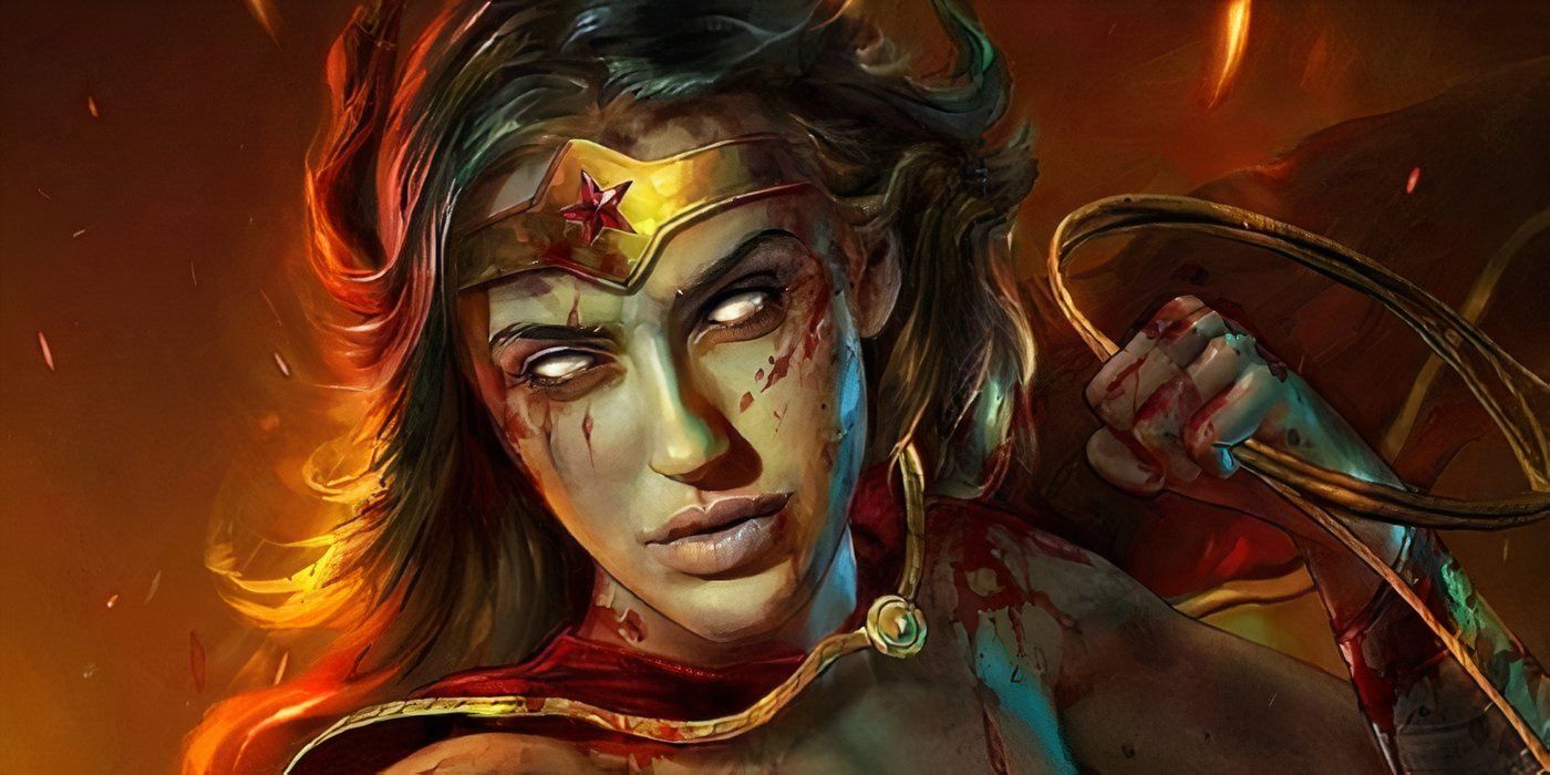 Wonder Woman DCeased Variant cover #2