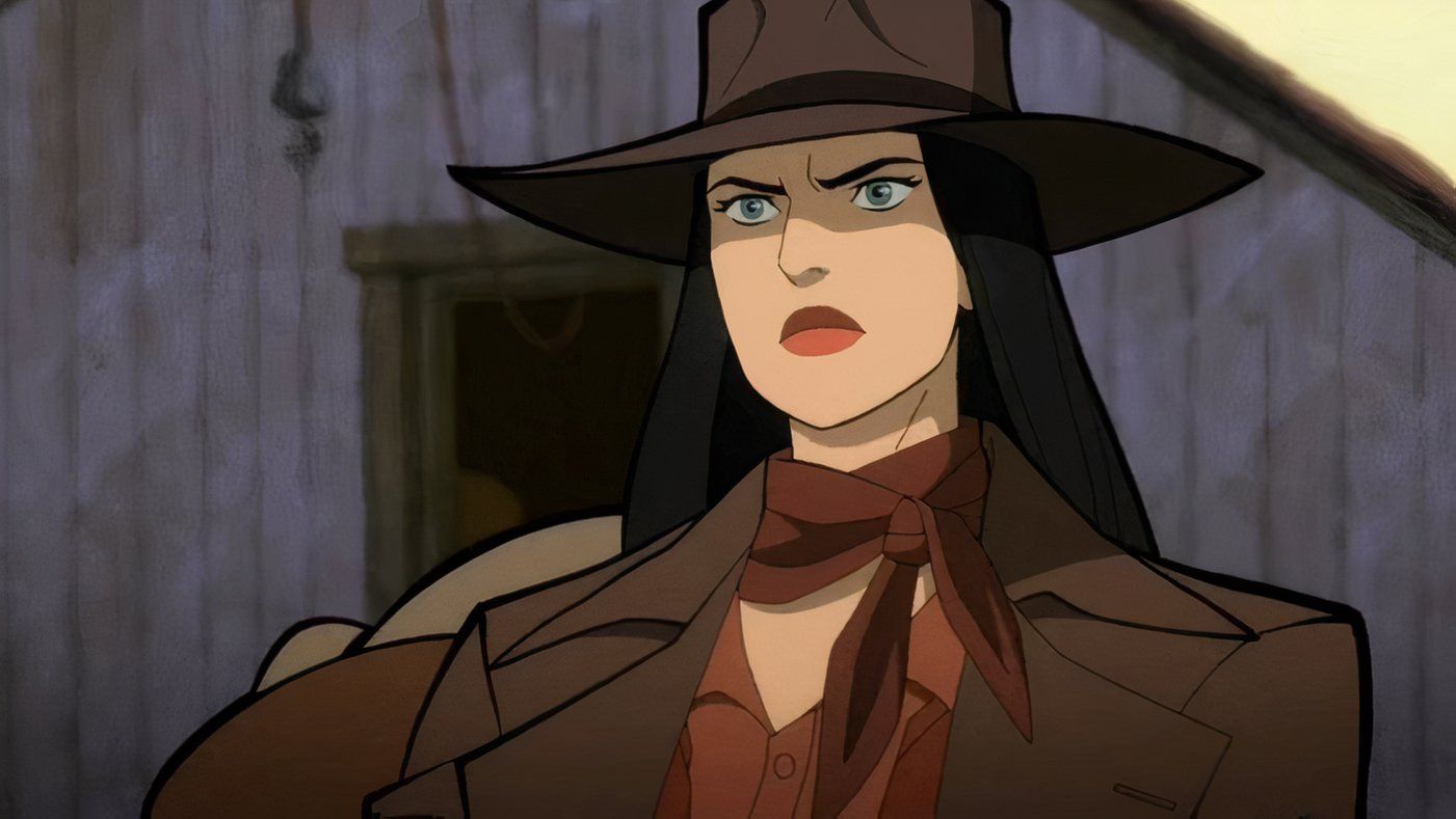 Mulher Maravilha Liga da Justiça Warworld cowgirl cowboy