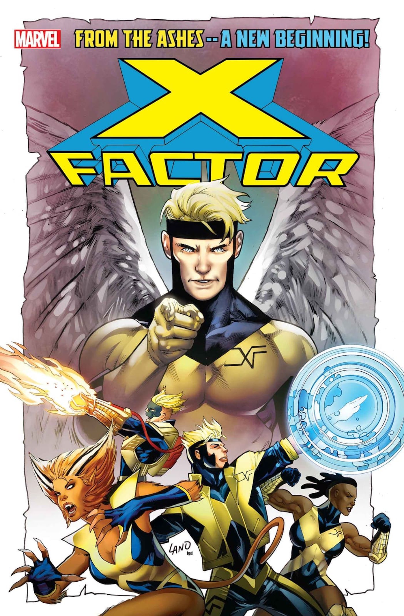 Capa do X-Factor 1 From the Ashes