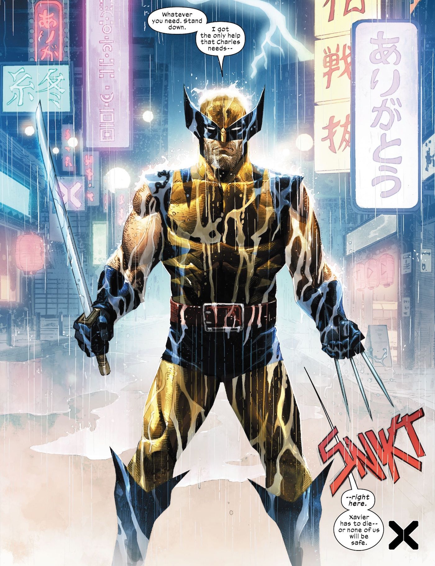 X-Men 34 Wolverine vai atrás de Xavier