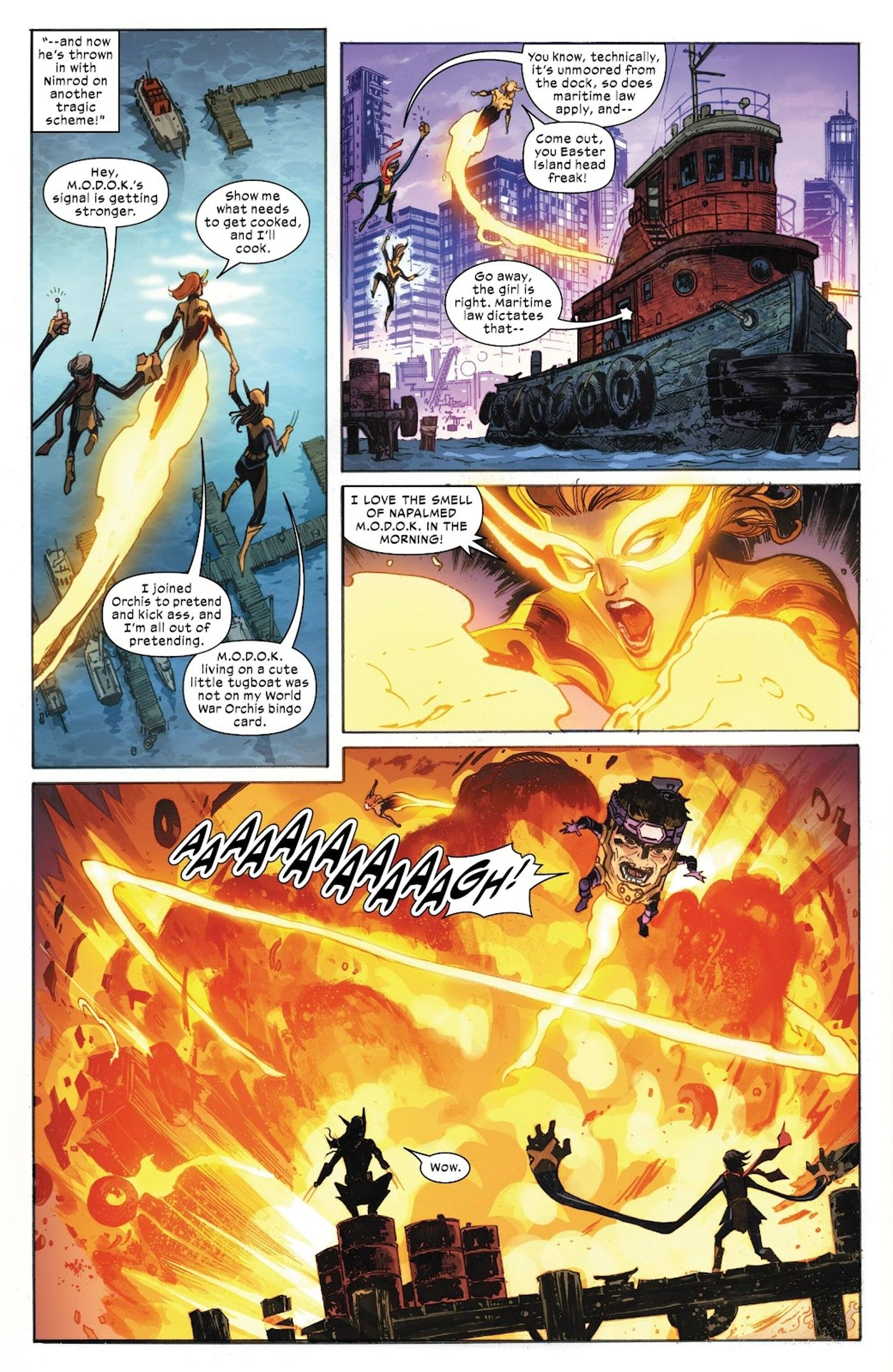 X-Men #34 Orquídea da Guerra Mundial