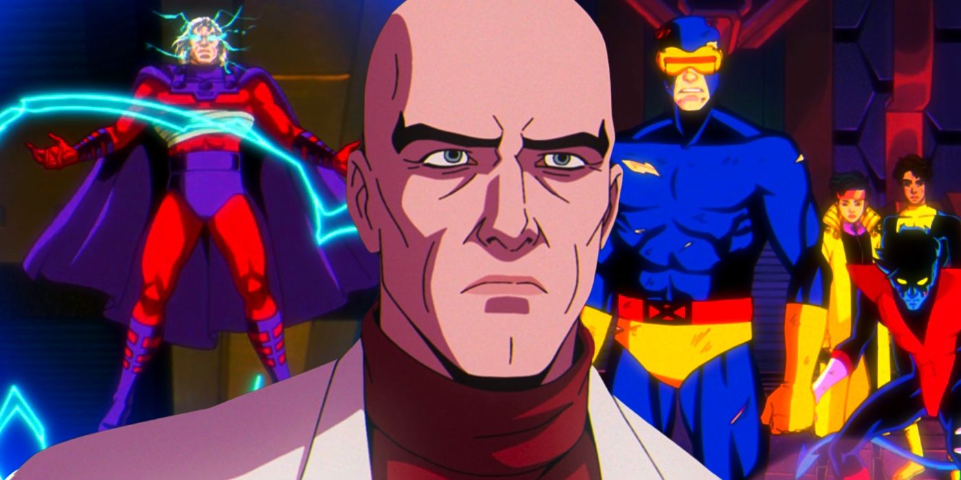 X-Men '97 Episdoe 10 Xavier, Magneto, Cyclops' Team Custom Image