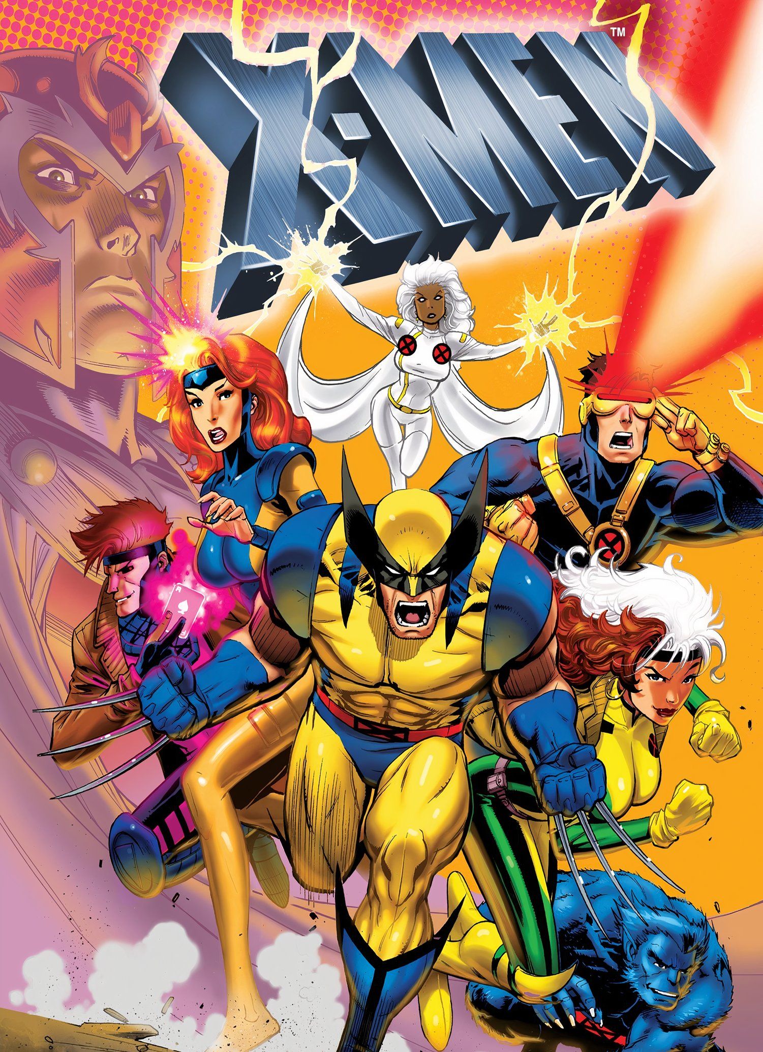 Pôster de TV da série animada de X-Men