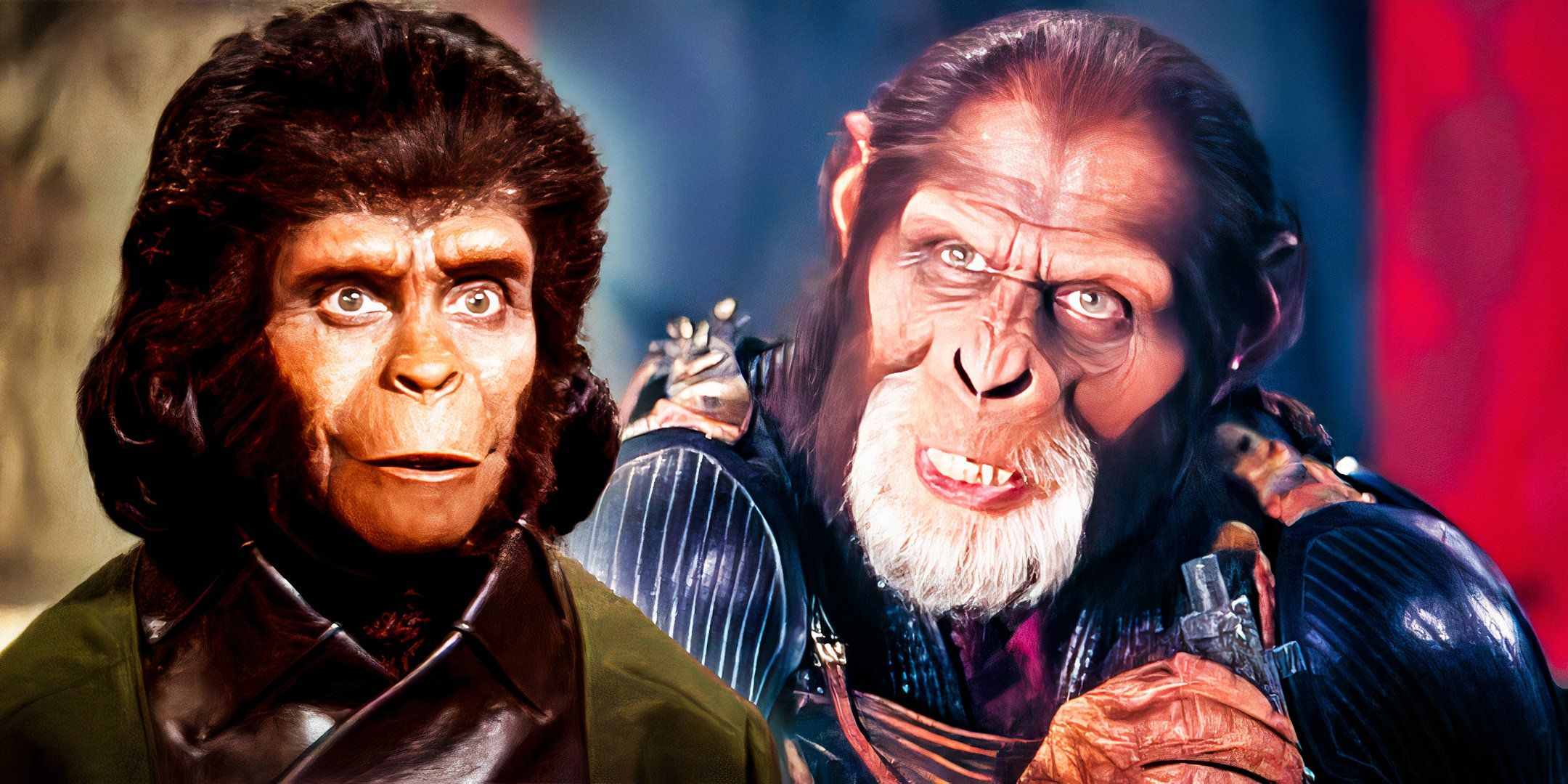 Zira-and-General-Thade-From-The-Planet-of-The-Apes