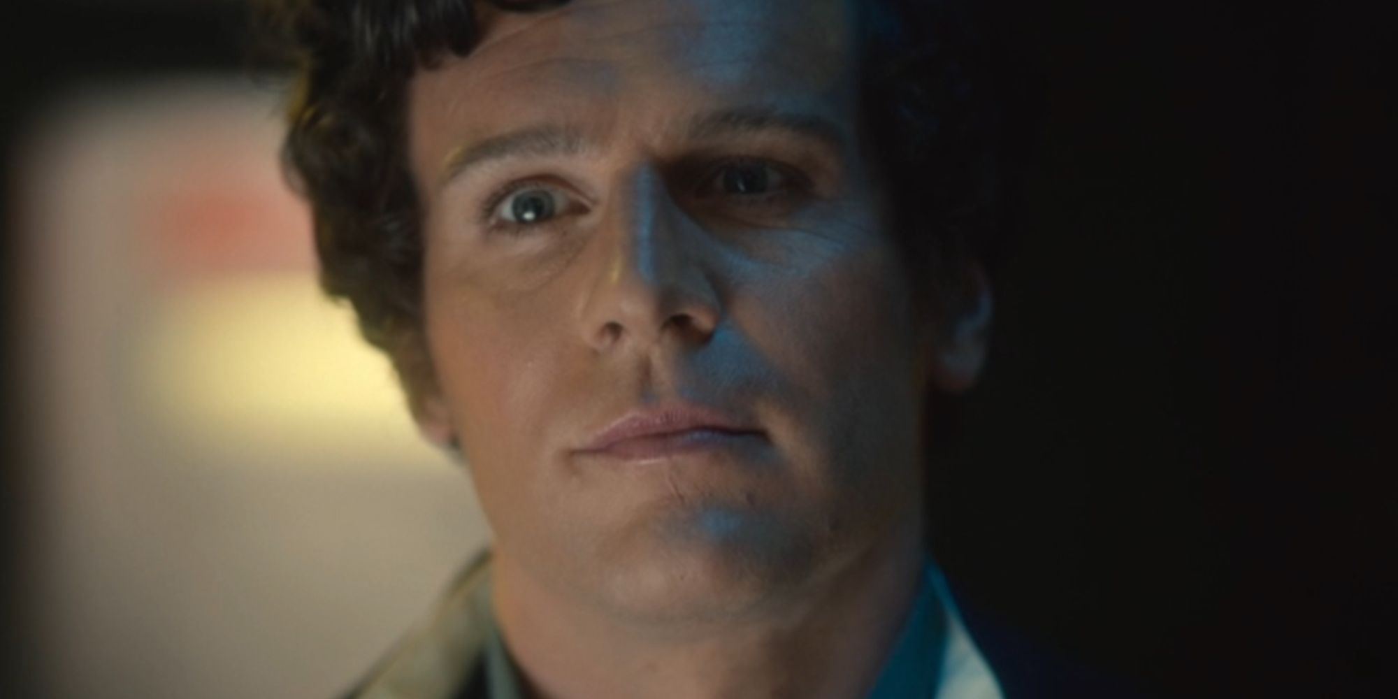 Jonathon Groff looking relaxed as Rogue in Doctor Who.