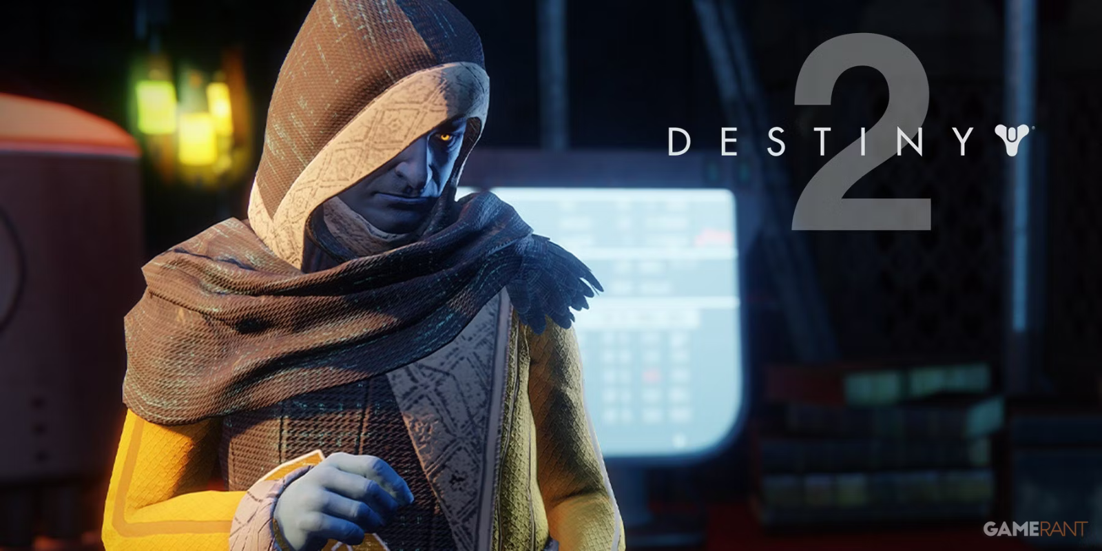 Fundo de Destiny 2 com Mestre Rahool na frente