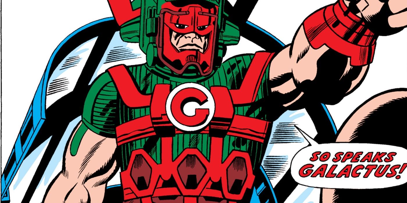 Primeira aparição de Galactus na Marvel Comics.