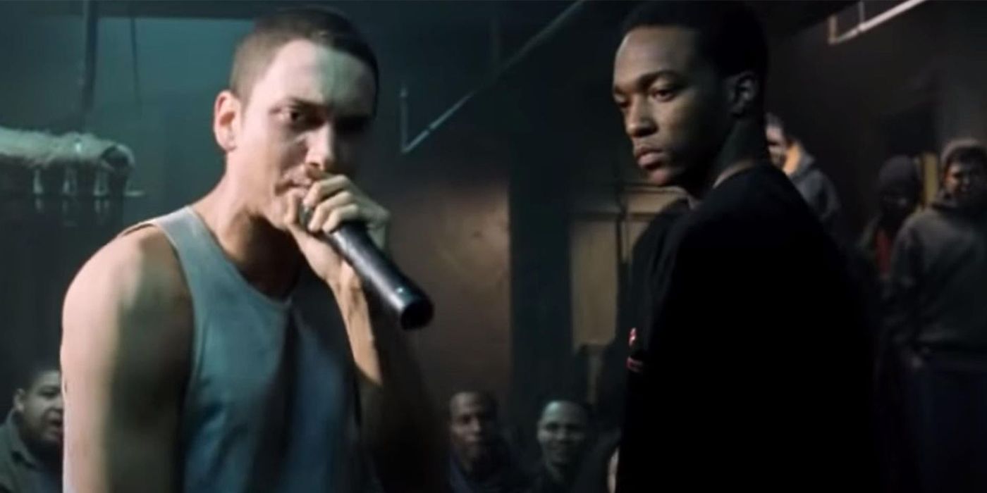 8 Mile: Eminem Used Anthony Mackie's Real Life Against Him In Rap Battle Climax