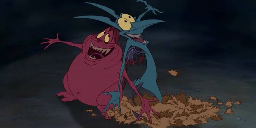 Pain and Panic posing in Hercules