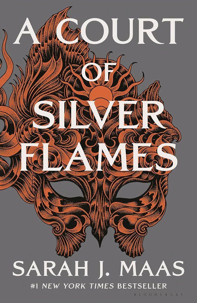 The Cover of A Court of Silver Flames by Sarah J. Maas