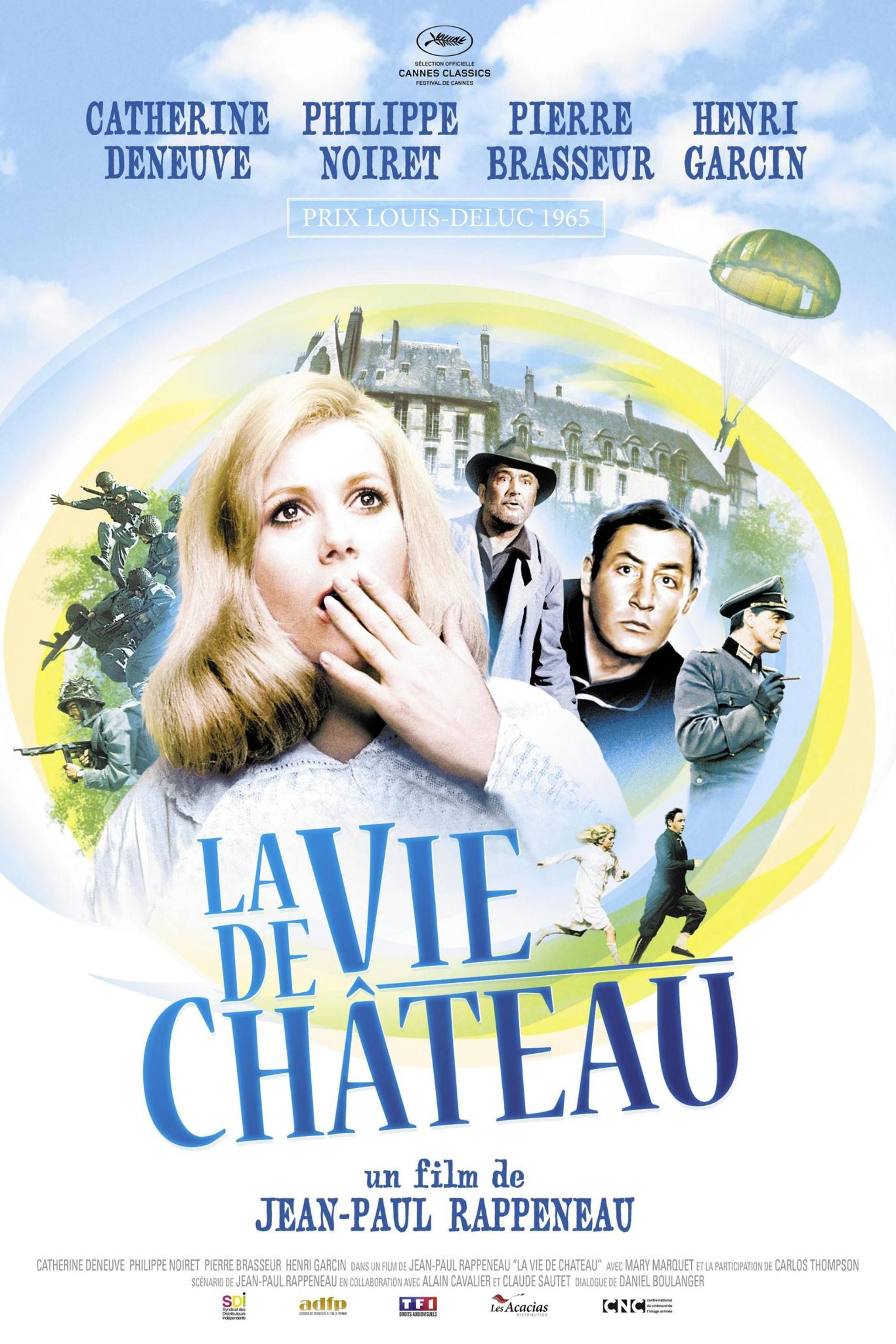 A Matter Of Resistance (1966) - Poster - Catherine Deneuve, Philippe Noiret, Pierre Brasseur &amp; Henri Garcin