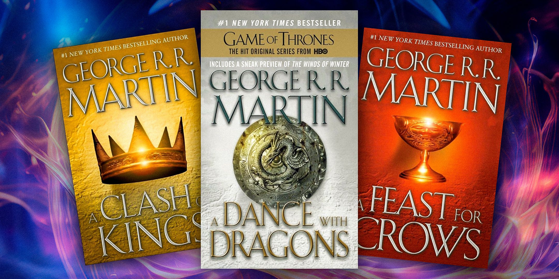 A Song of Ice & Fire book covers