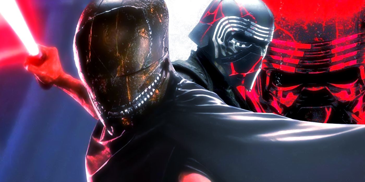 Acolyte Stranger Sith Lord and Kylo Ren Custom Star Wars Image