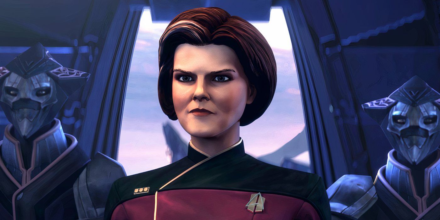 Admiral Janeway on Solum Star Trek Prodigy