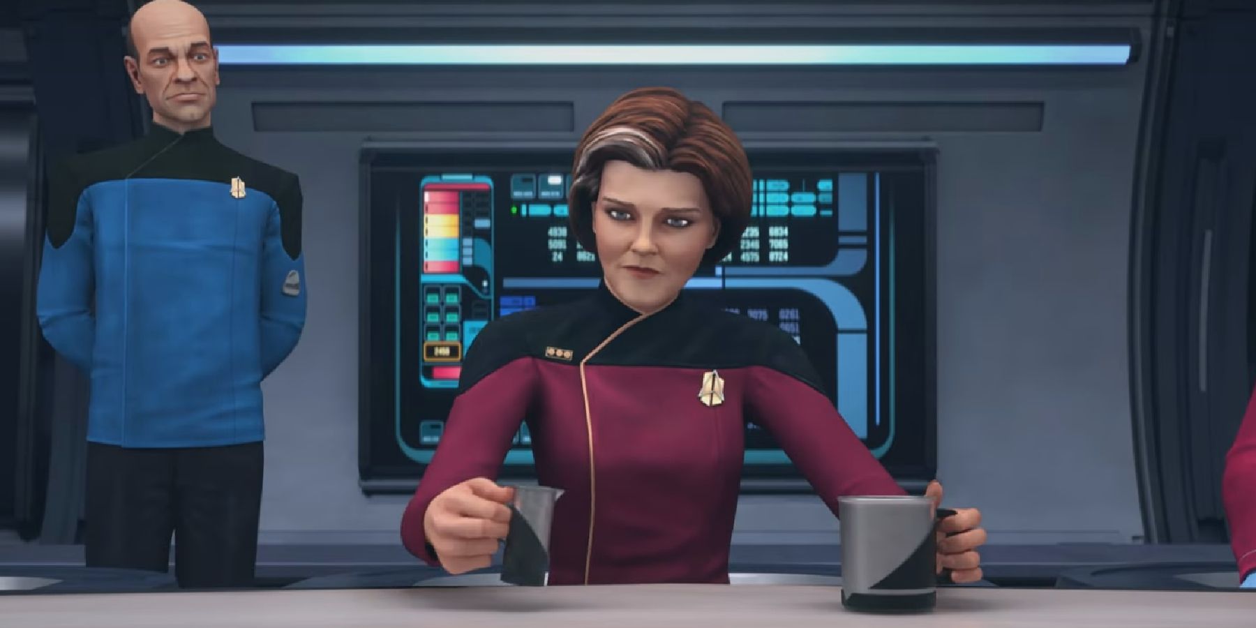 Admiral Janeways Ready Room Has A Deep Cut Star Trek: Voyager Callback