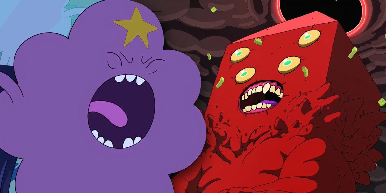 Adventure Time Lumpy Space Princess vs Golb