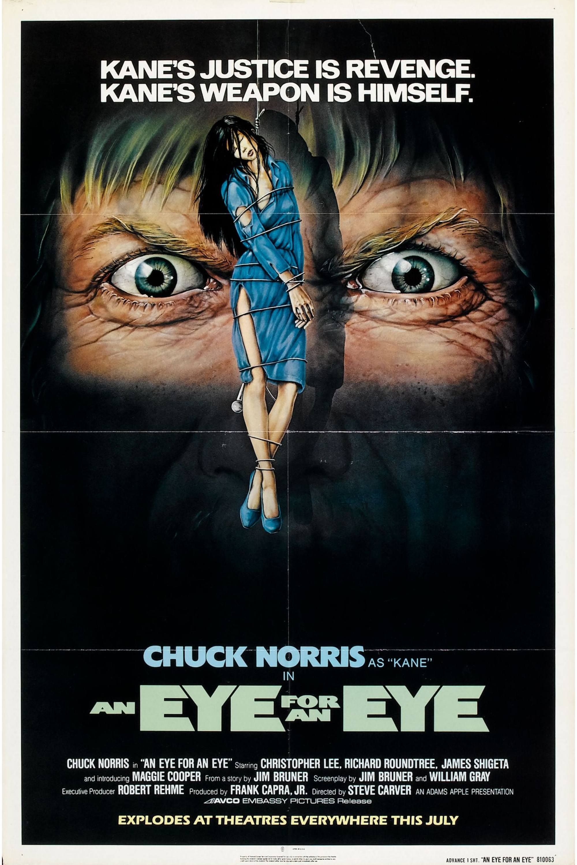 An Eye for an Eye (1981) - Poster - Chuck Norris