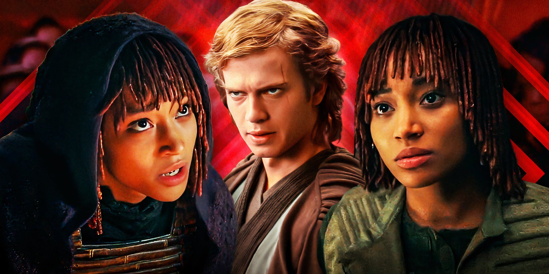 Anakin Skywalker, Osha and Mae From The Star Wars Franchise
