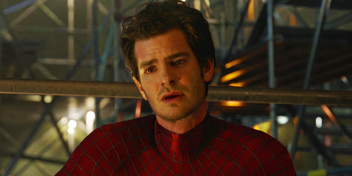 Andrew Garfield's Spider-Man apologizing to Electro in Spider-Man No Way Home