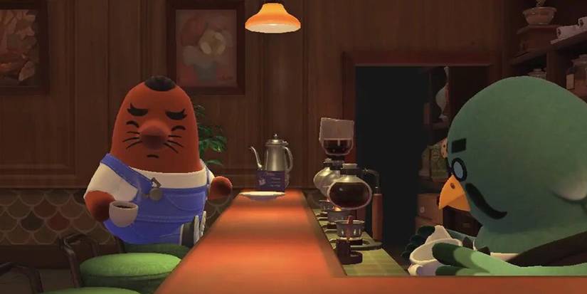 Mr Resetti at The Roost in Animal Crossing New Horizons