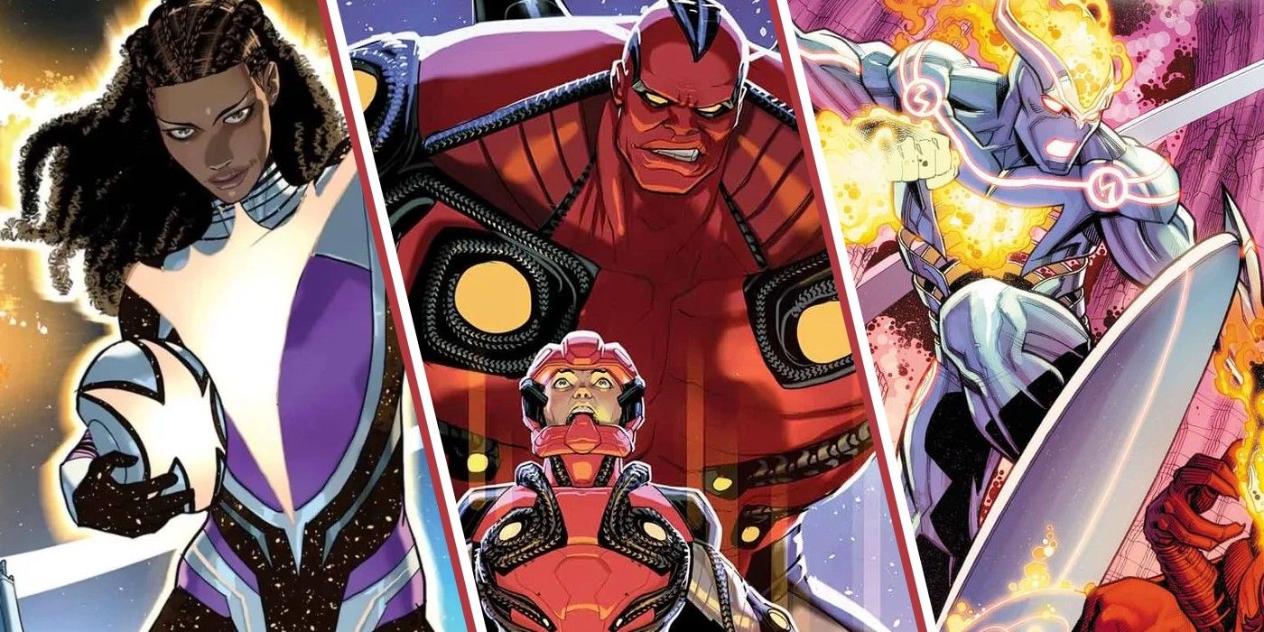 annihilation 2099 new characters star-lord, red hulk and silver surfer