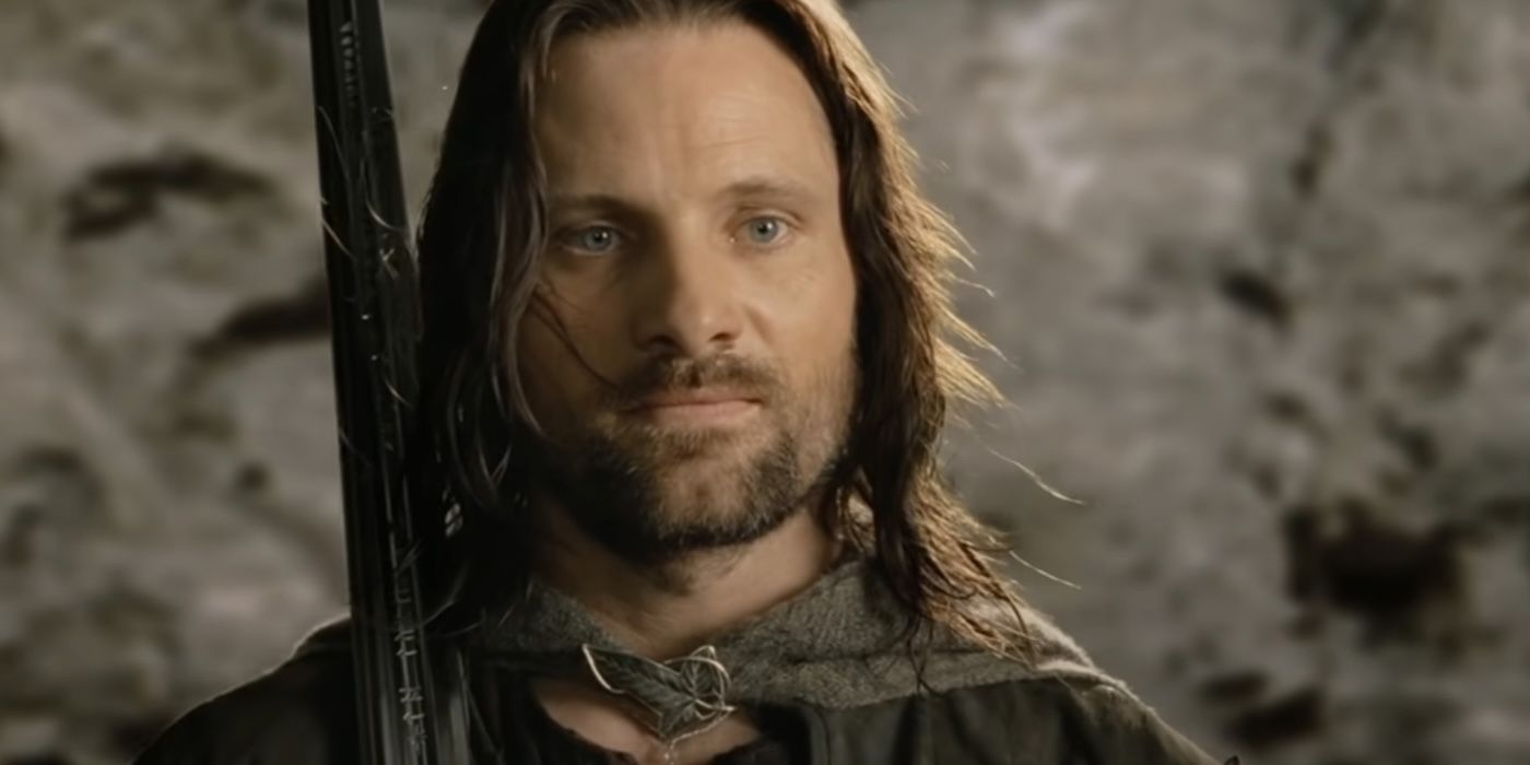 Aragorn in the corsairs of umbar scene