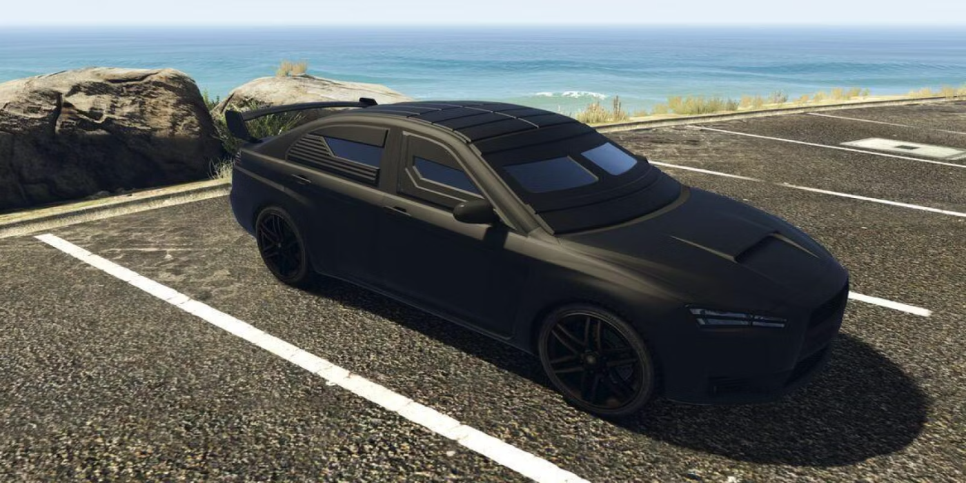 Veículo blindado Kuruma do GTA Online.