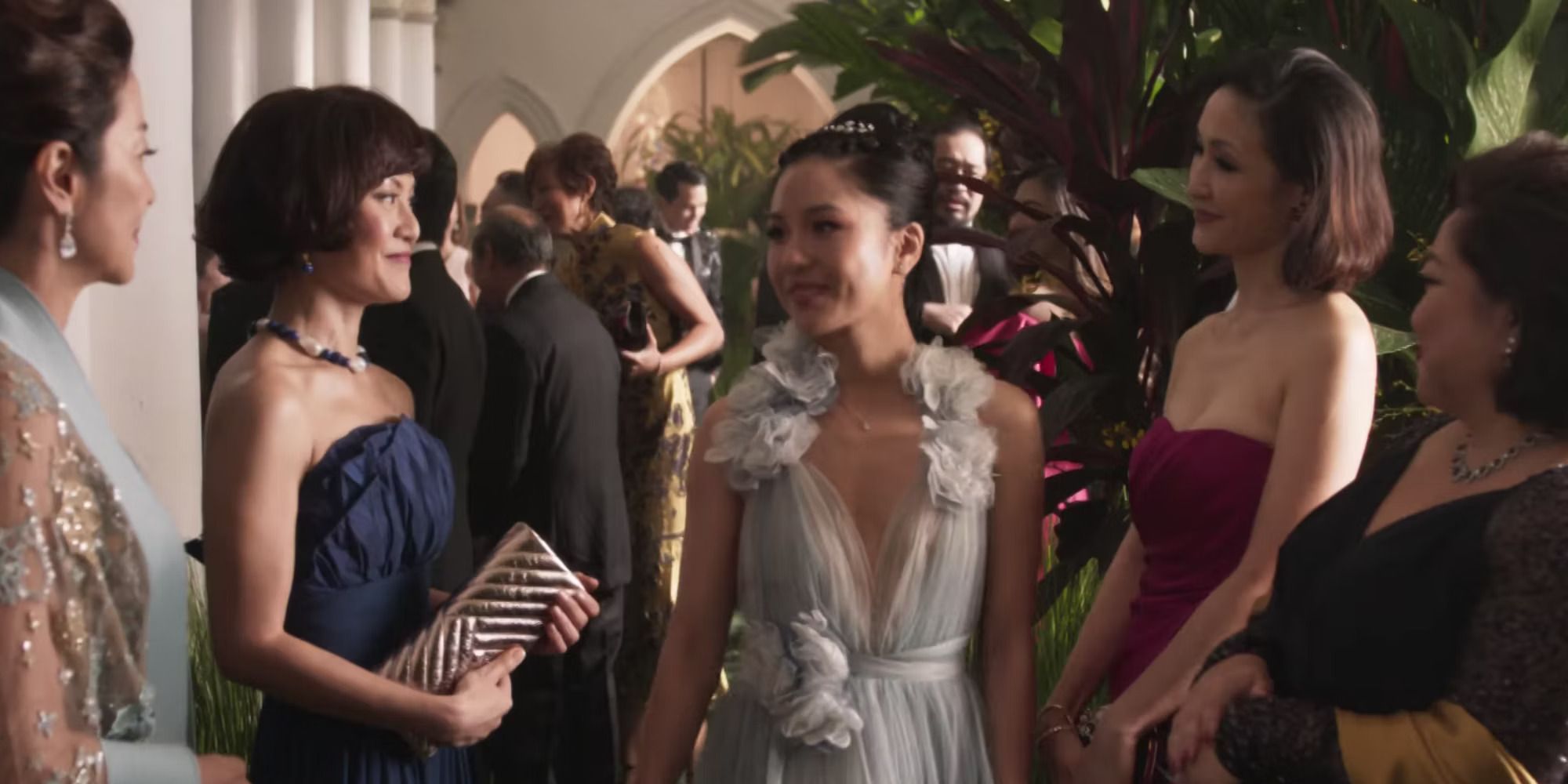 Rachel Surrounded By Eleanor & Her Friends In Crazy Rich Asians.jpg