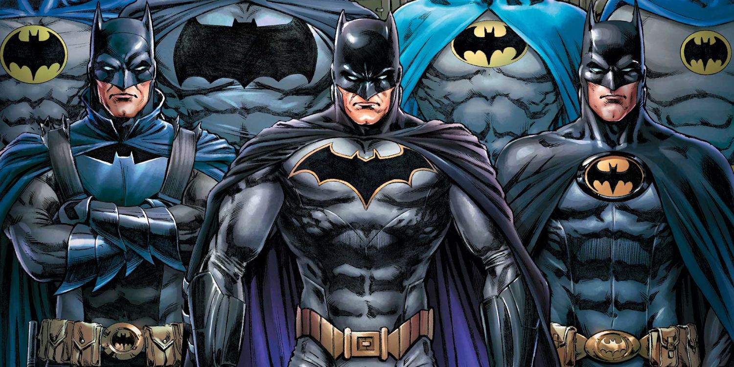 Variaciones del disfraz de Batman en la portada de Nicola Scott Comic Variant